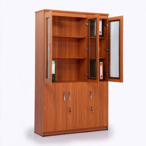 2 Door Wooden Office Filing Cabinet